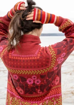 Flash Sale Gudrun Sjödén Stricktunika „Borealis“ aus Bio- und Recycling-Baumwolle/Wolle tinte