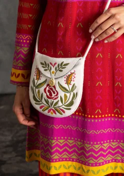 Sale Gudrun Sjödén Tasche „Tova“ aus Wolle schwarz