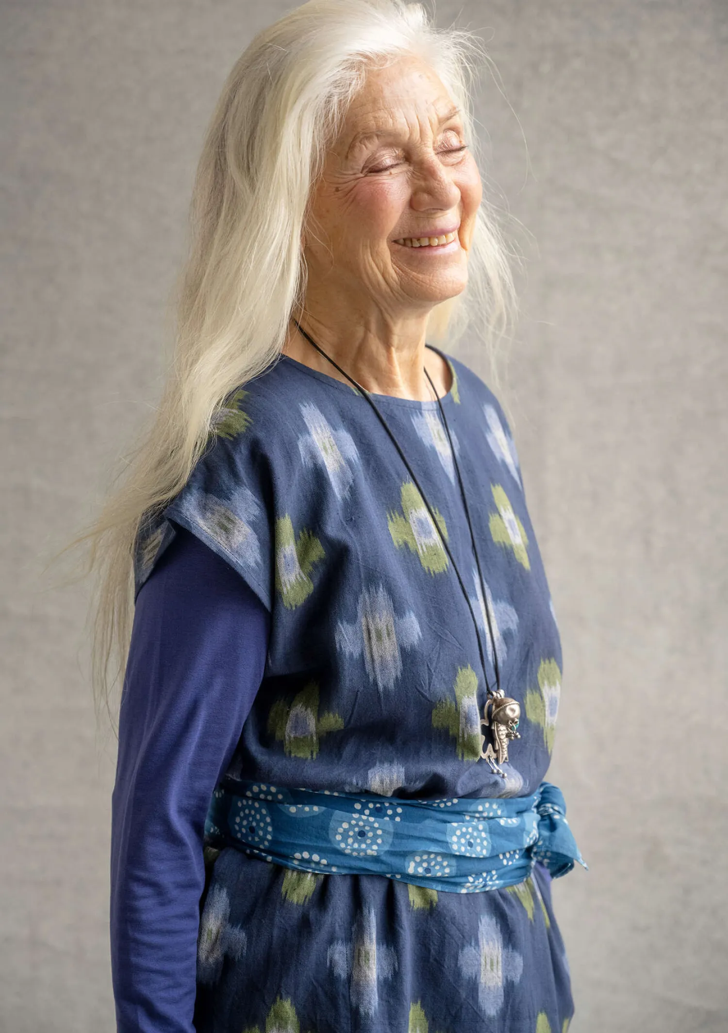 Best Gudrun Sjödén Tunika „Harda“ aus Baumwollgewebe tinte