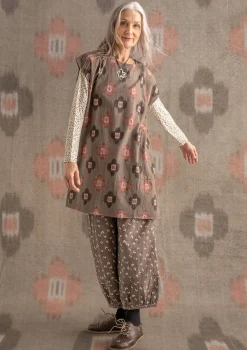 New Gudrun Sjödén Tunika „Harda“ aus Baumwollgewebe tinte