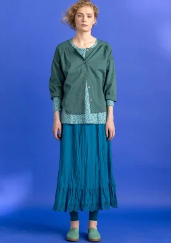 Flash Sale Gudrun Sjödén Unterrock aus Bio-Baumwollgewebe granatapfel