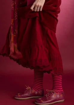 Store Gudrun Sjödén Unterrock aus Bio-Baumwollgewebe schwarz