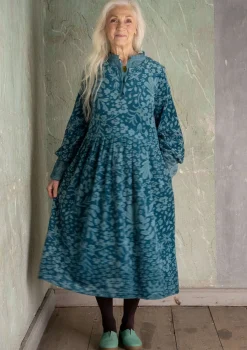 Shop Gudrun Sjödén Velourskleid „Katla“ aus Bio-Baumwolle/Recycling-Polyester schwarz