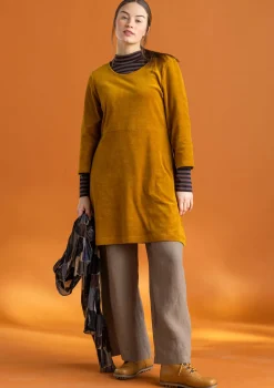 Cheap Gudrun Sjödén Velourstunika aus Bio-Baumwolle/Recycling-Polyester schwarz