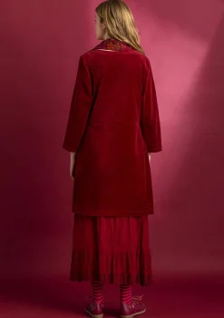 Cheap Gudrun Sjödén Velourstunika aus Bio-Baumwolle/Recycling-Polyester schwarz