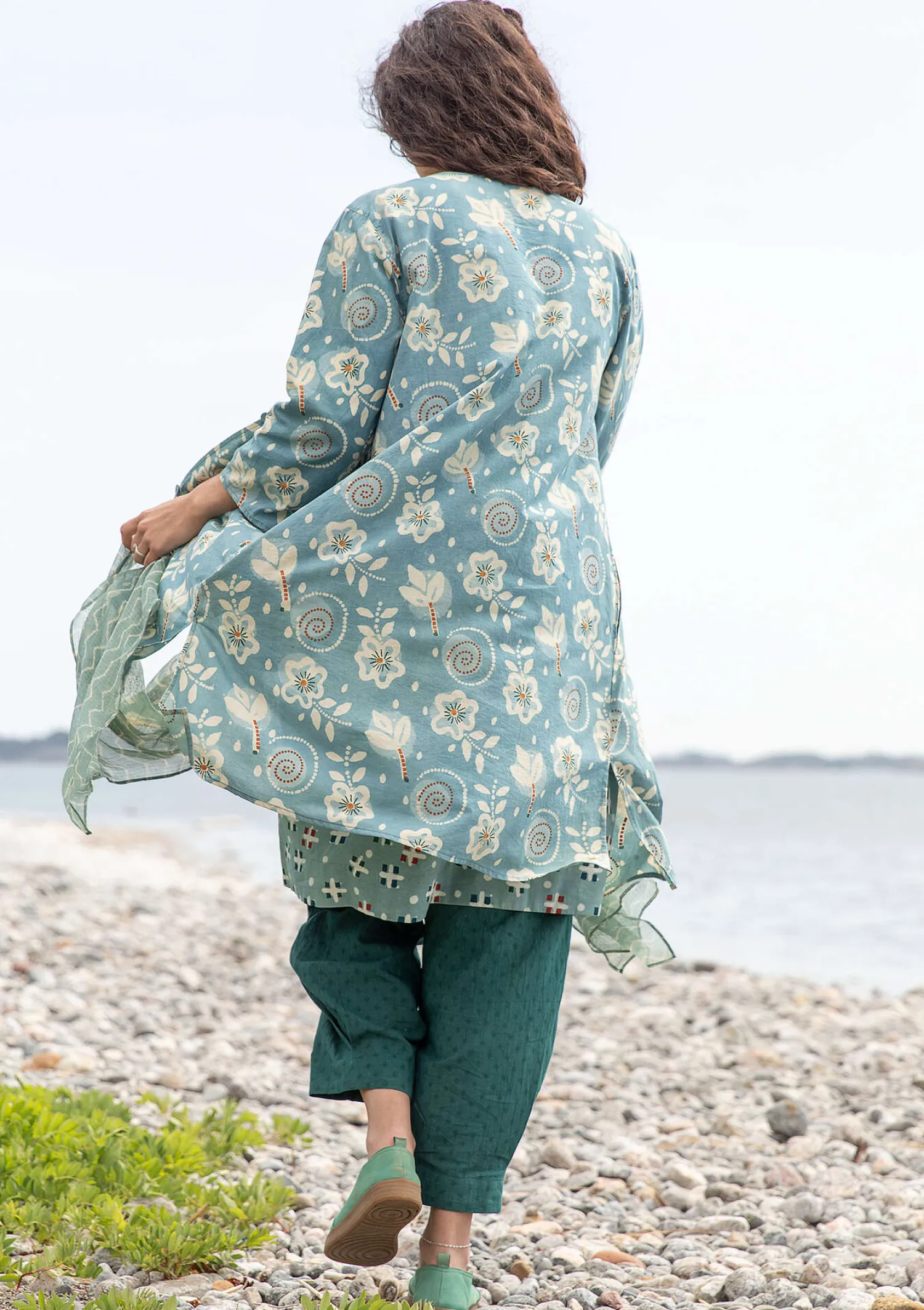 Store Gudrun Sjödén Webkleid „Kamala“ aus Bio-Baumwolle kashish