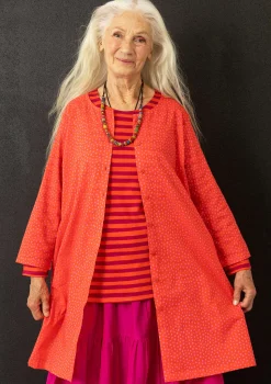 Cheap Gudrun Sjödén Webtunika „Monika“ aus Bio-Baumwolle schwarz