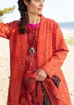 Flash Sale Gudrun Sjödén Wendemantel „Kavita“ aus Bio-Baumwolle schwarzesKashish
