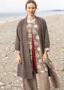 Flash Sale Gudrun Sjödén Wendemantel „Kavita“ aus Bio-Baumwolle schwarzesKashish