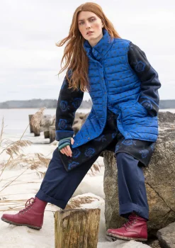 Store Gudrun Sjödén Weste „Susan“ aus Recycling-Polyester tiefblau