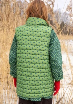 Best Gudrun Sjödén Weste „Susan“ aus Recycling-Polyester kaktus